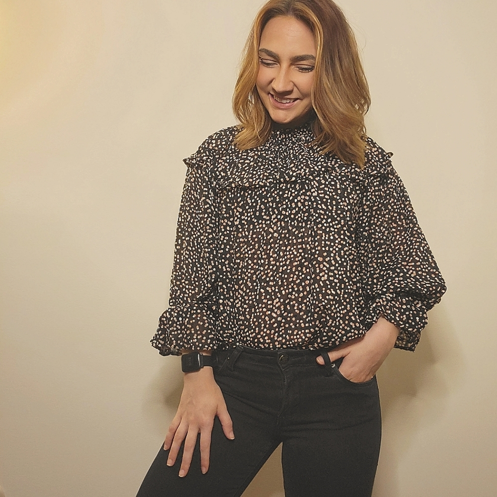 Polka Dot Blouse
